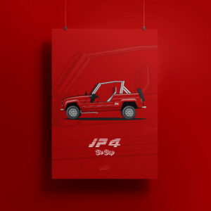 Affiche Renault 4L - JP4 Be Bop